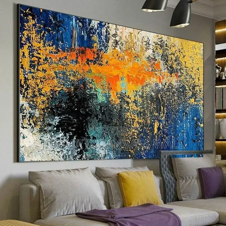 Abstract Oil Wall Art Print Decors