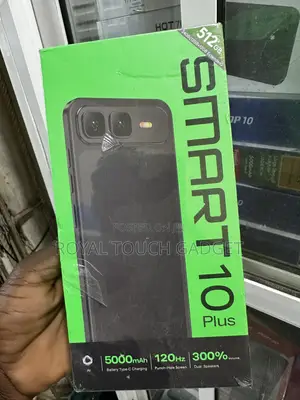 New Infinix Smart 10 Plus 128 GB Black