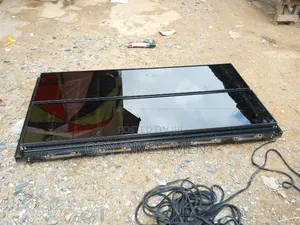 Black Flameless Window