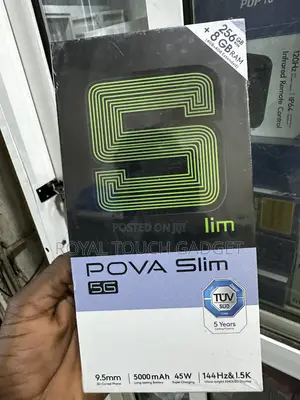 New Tecno Pova 5G 128 GB Silver