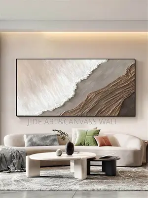 Modern Abstract Wall Sketching Interior Art Styles