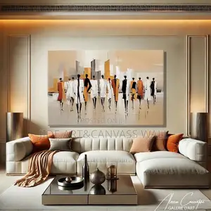 Modern Stretching Abstract Wall Art Styles