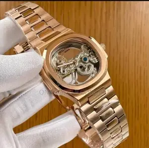 Original Patek Philippe Mechanical Rose Gold Chain Watch