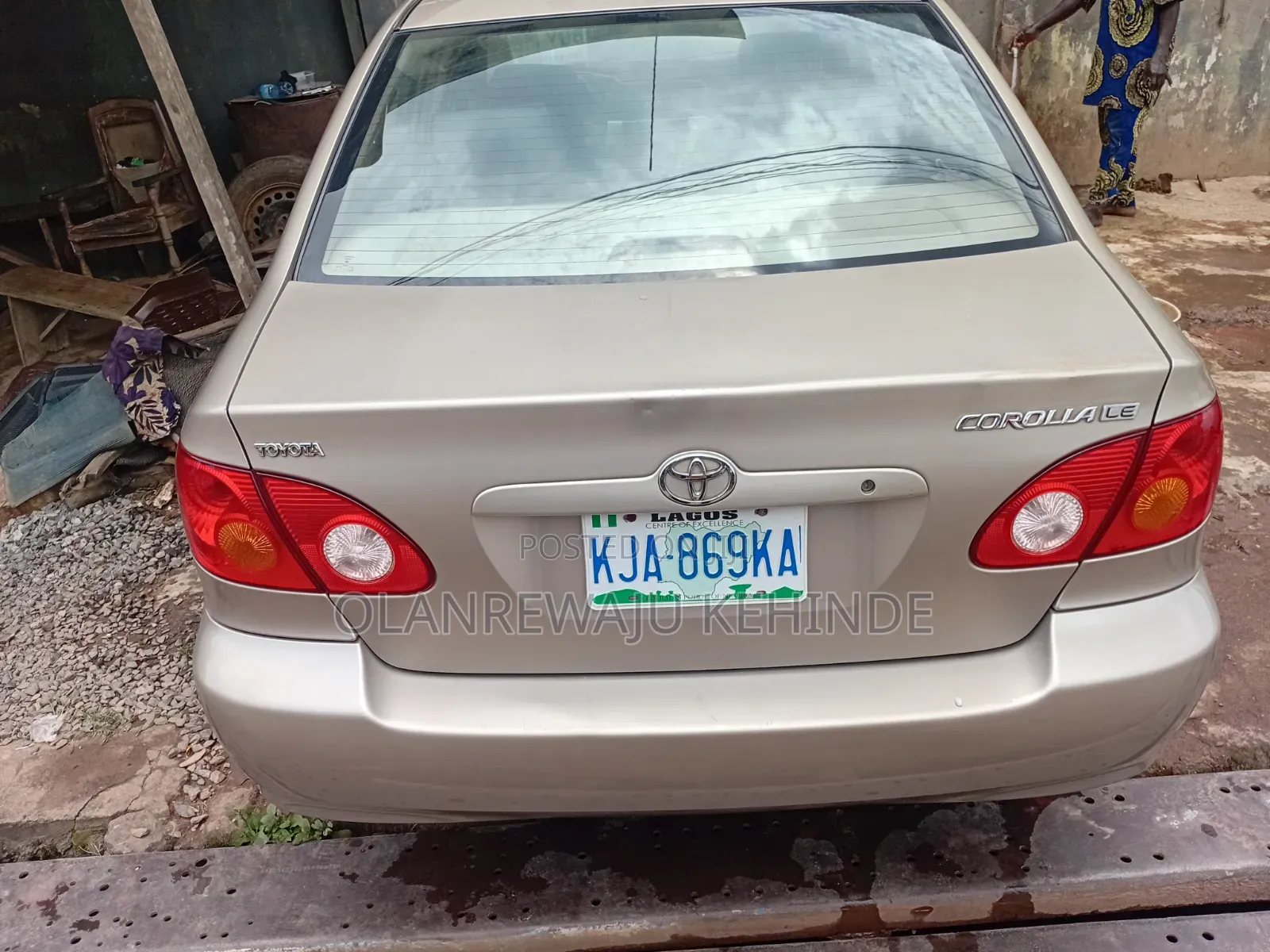 Toyota Corolla 2003 Gold