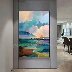 Plain Color Rough Surface Textures Abstract Wall Art Decors