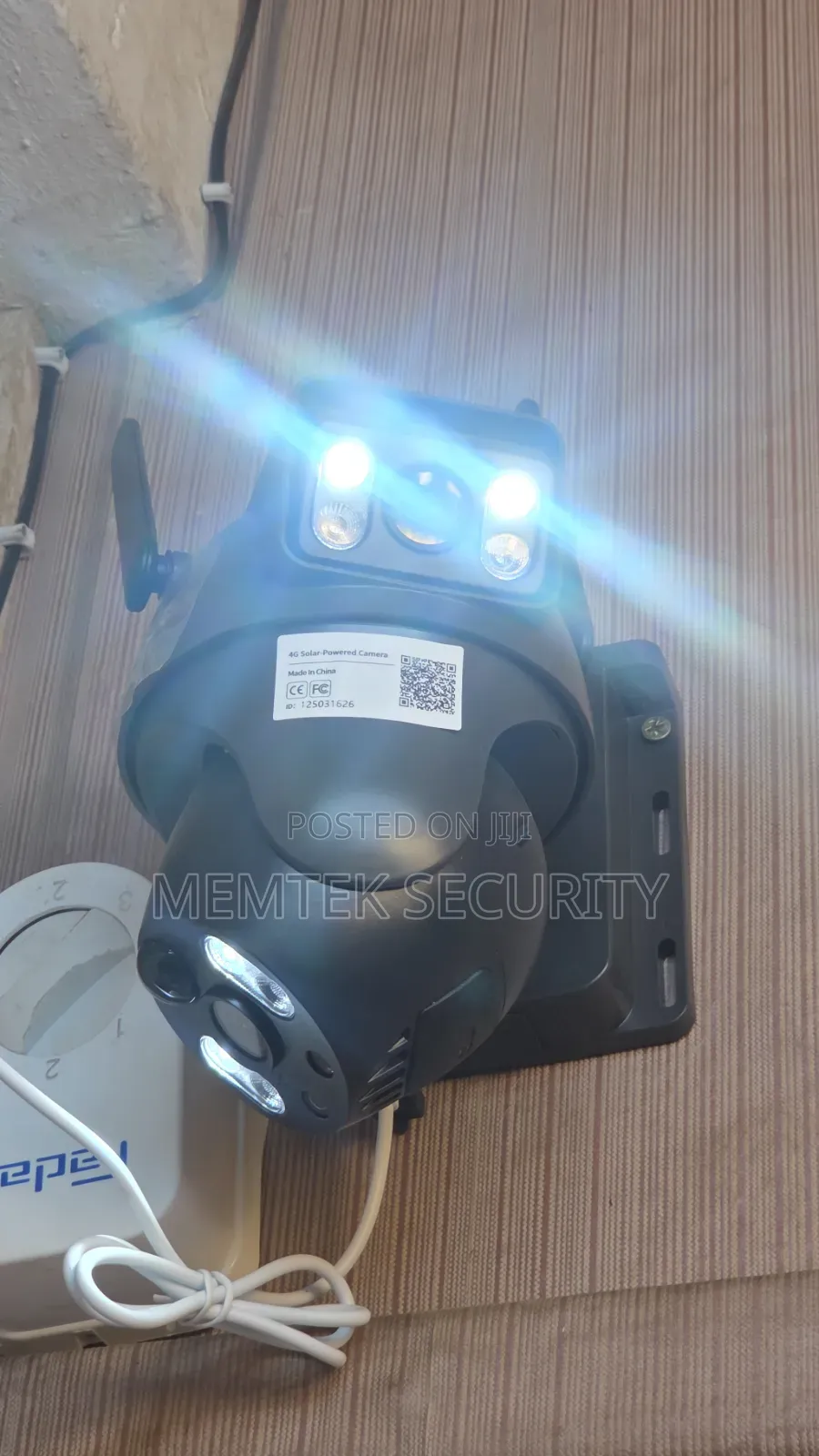Dual Solar Powered Camera