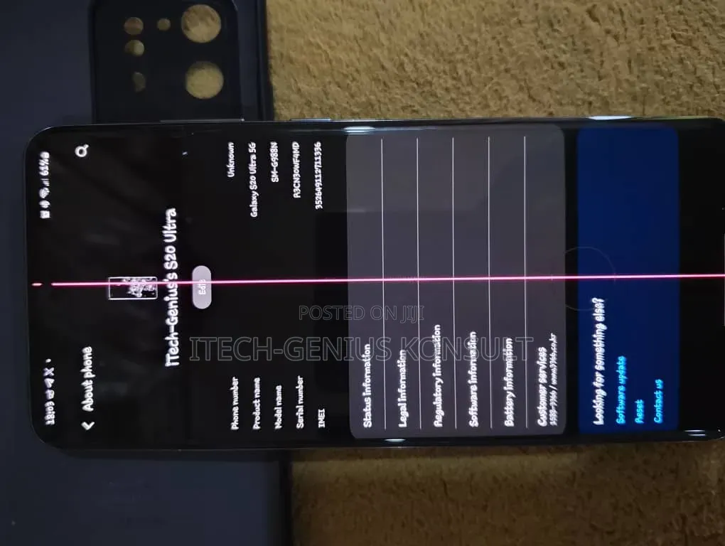 Samsung Galaxy S20 Ultra 5G 256 GB Gray