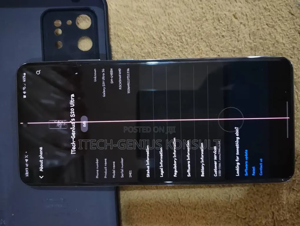 Samsung Galaxy S20 Ultra 5G 256 GB Gray