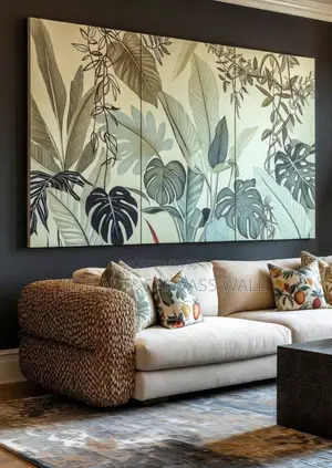 Abstract Wall Art Interior Stretching Decor