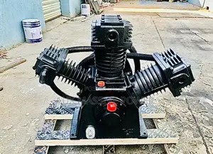 Heavy-Duty Industrial Air Compressor Pump Head