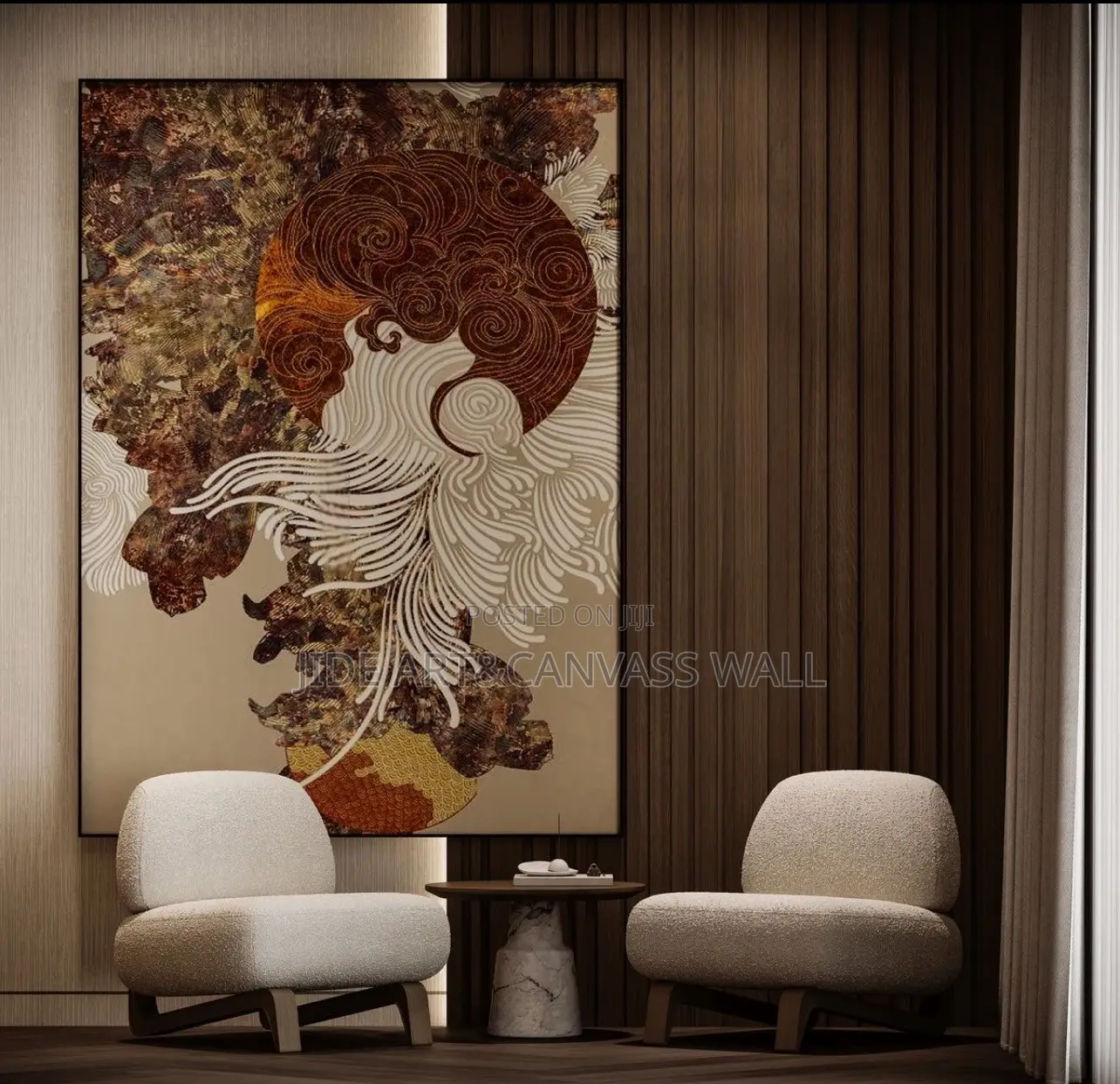 Modern Abstract Design Wall Art Interior Styles