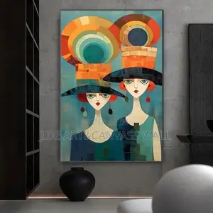 Modern Abstract Design Wall Art Interior Styles