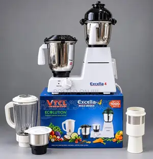VTCL Excella 1000W Heavy-Duty Blender, 4 Jars