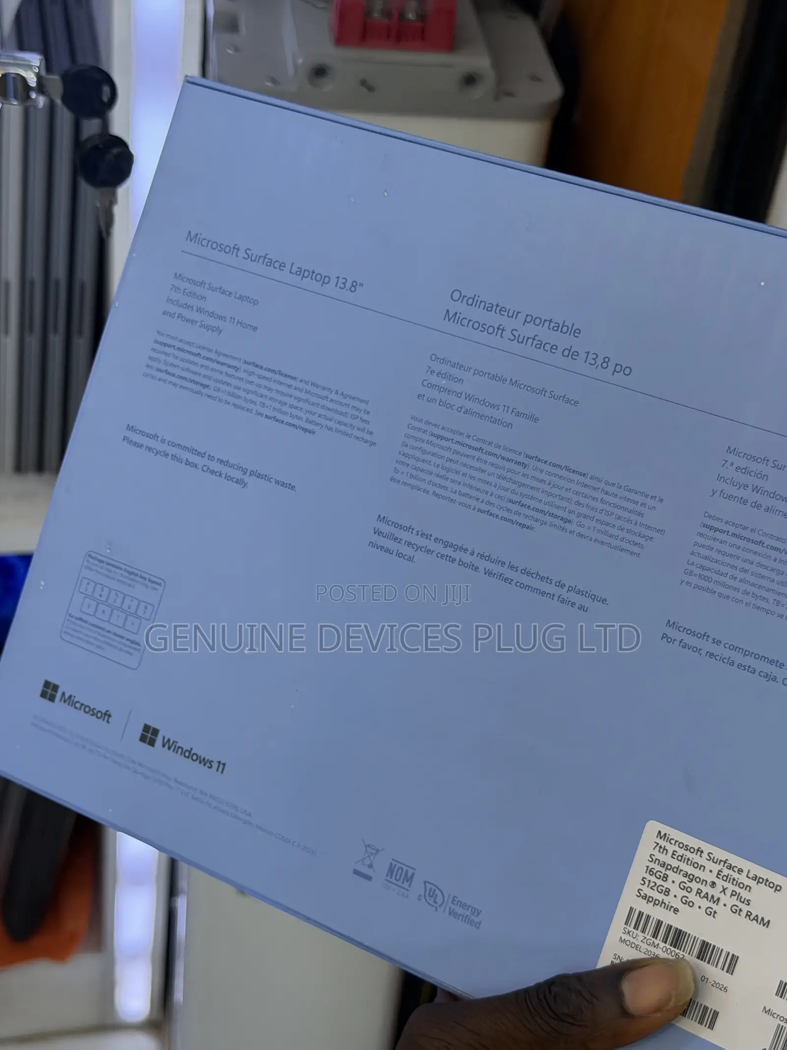 New Microsoft Surface Laptop 7 16GB Qualcomm Snapdragon X Plus 512GB