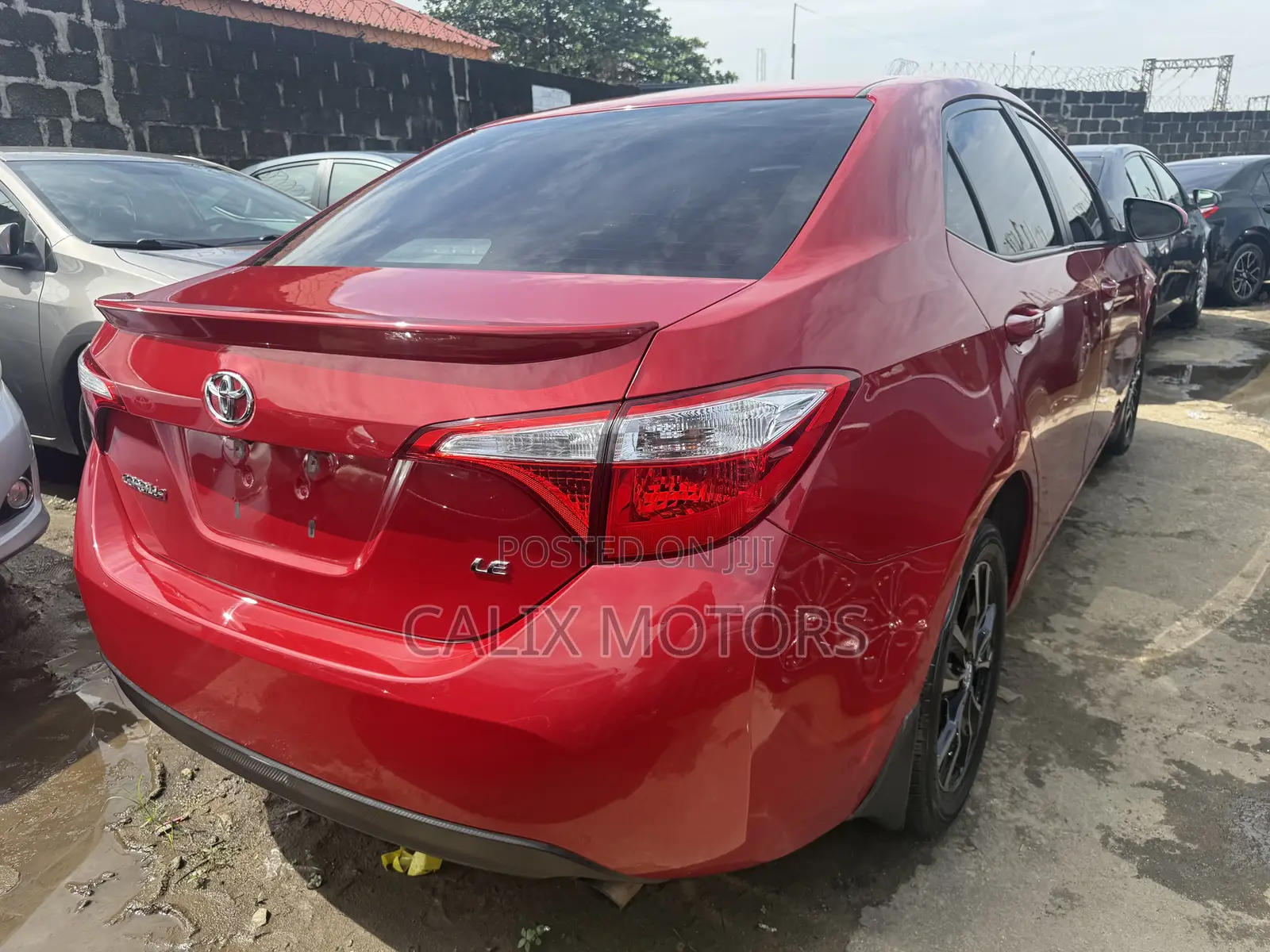 Toyota Corolla 2016 Red