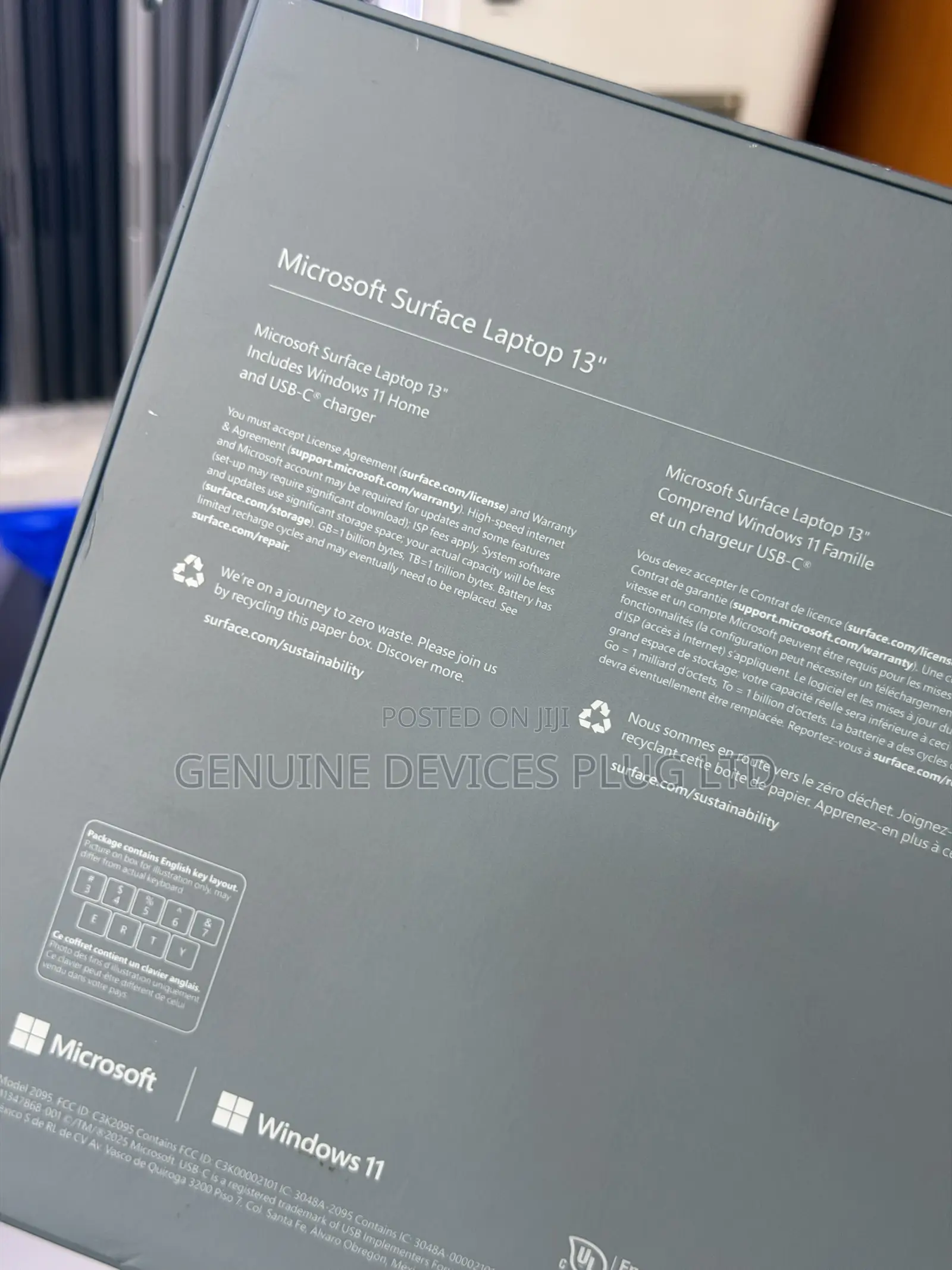 New Microsoft Surface Pro 11th Edition, a Copilot+ PC 16GB SSD 512GB