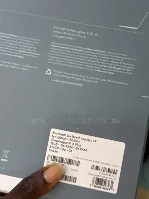 New Microsoft Surface Pro 11th Edition, a Copilot+ PC 16GB SSD 512GB