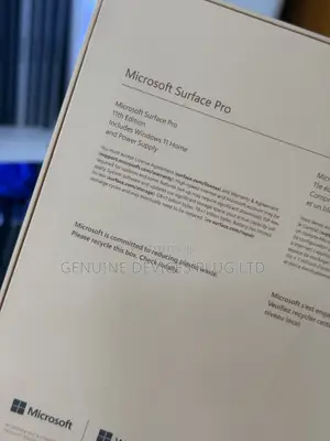 New Microsoft Surface Pro 11th Edition, a Copilot+ PC 16GB SSD 512GB