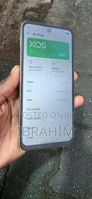 Infinix Smart 10 128 GB White