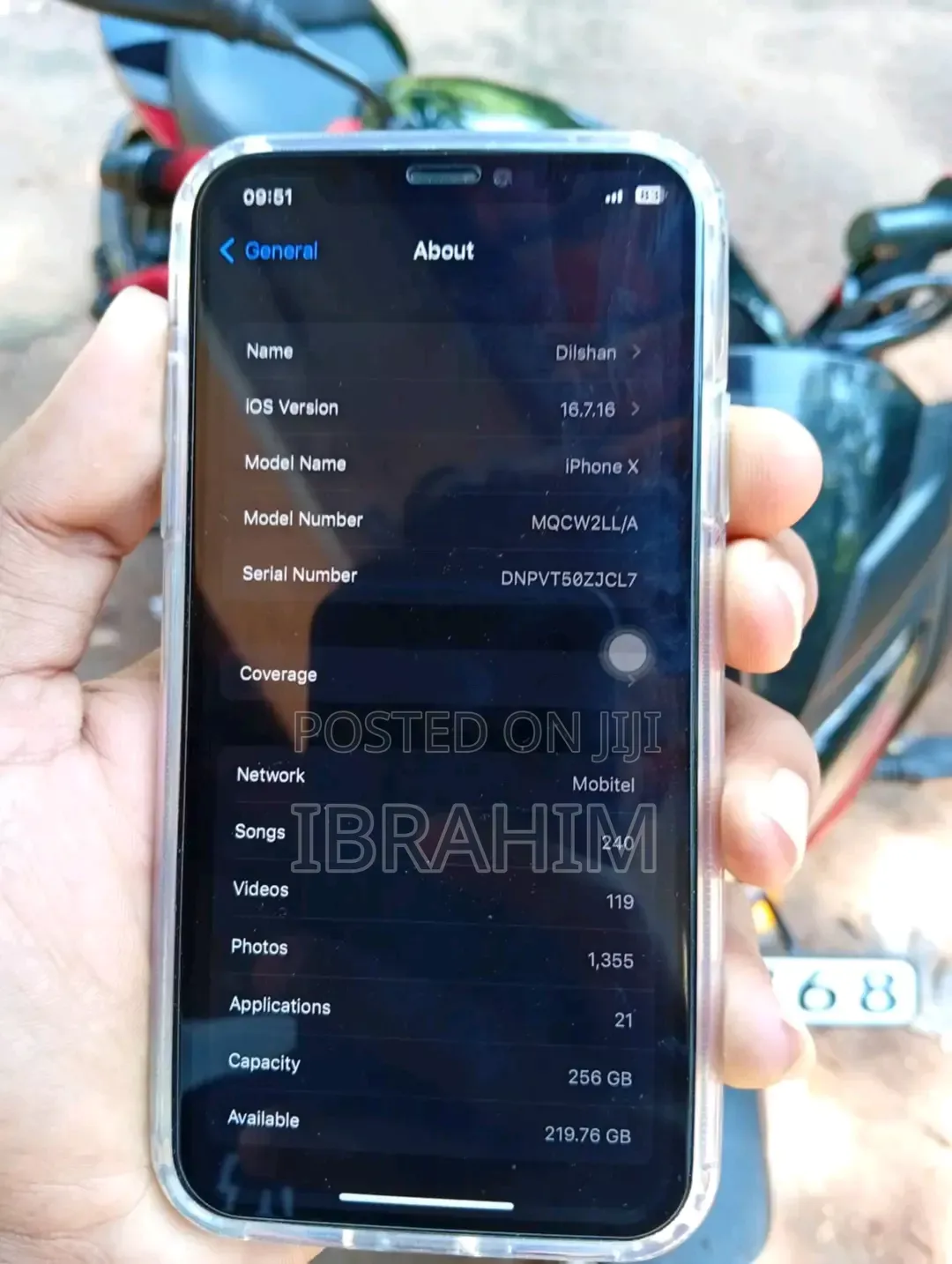 Apple iPhone X 64 GB White