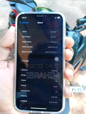 Apple iPhone X 64 GB White