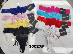 3 PCS Sexy Rhinestone Thongs