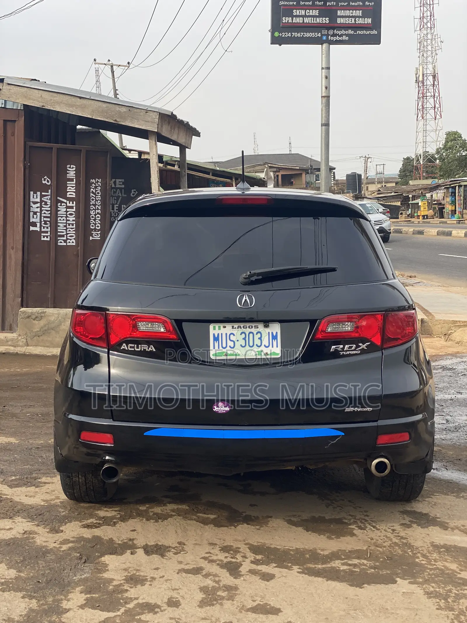 Acura RDX Automatic Tech Package 2009 Black