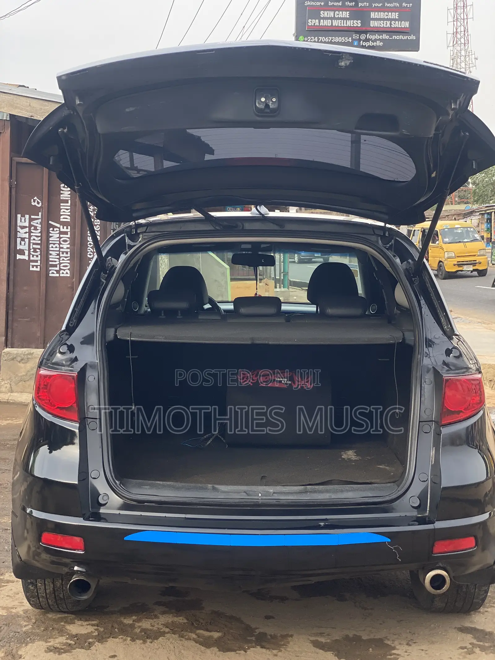 Acura RDX Automatic Tech Package 2009 Black