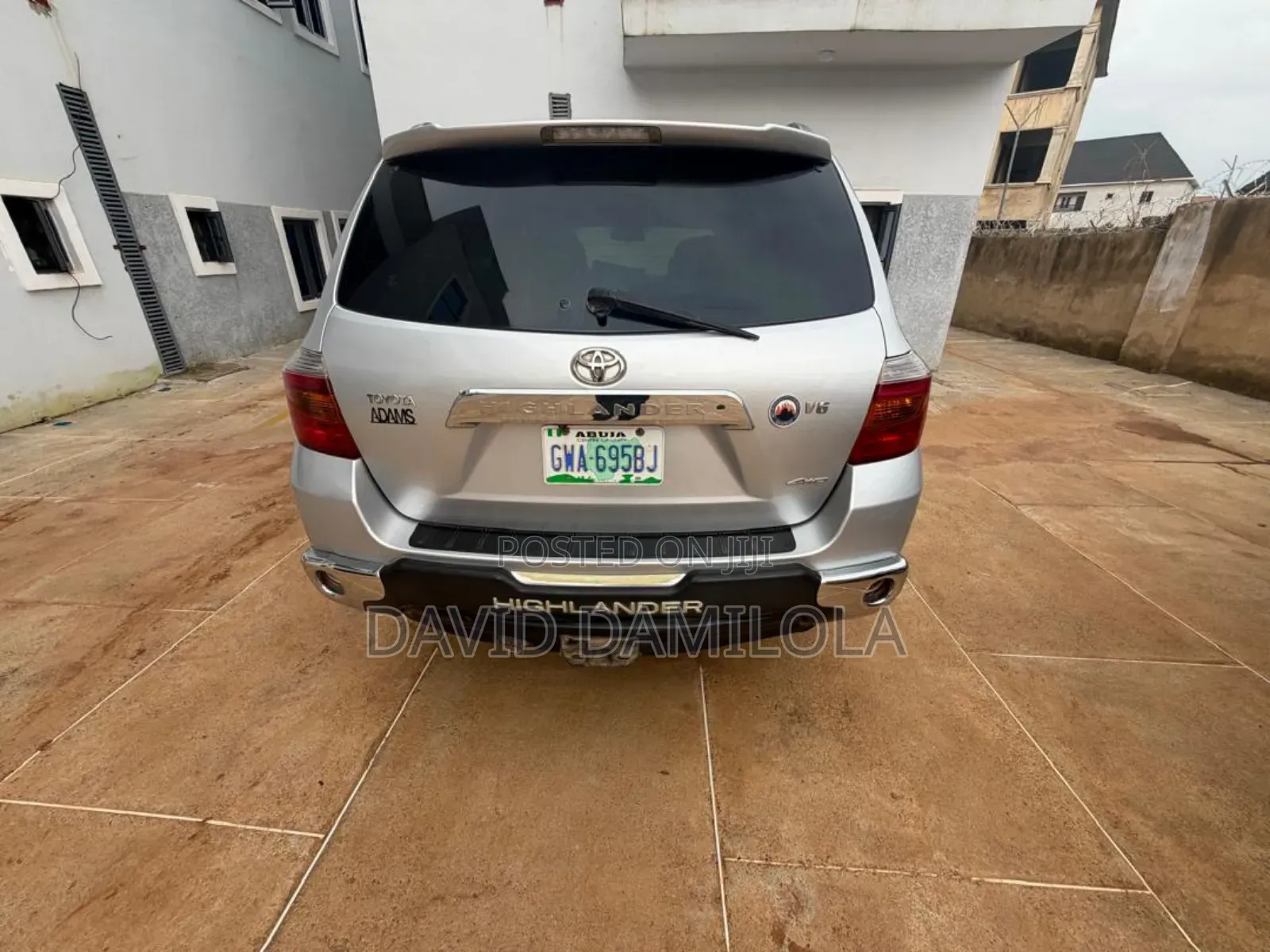 Toyota Highlander Limited 2008 Silver