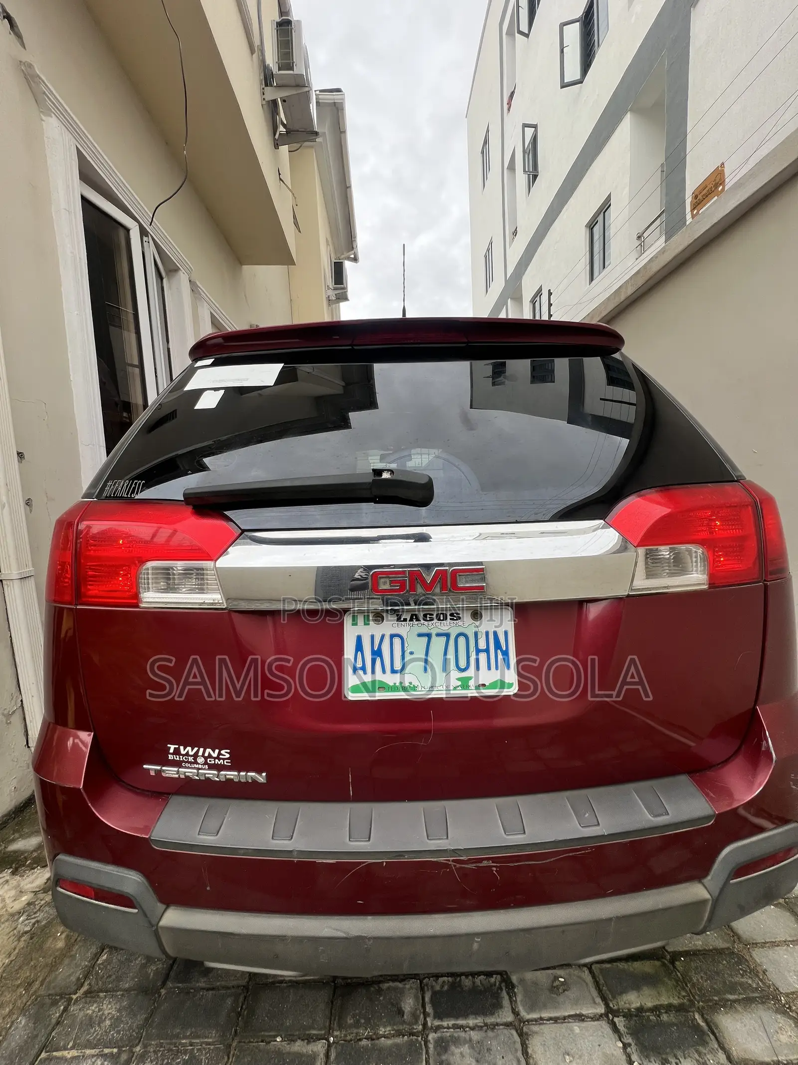 GMC Terrain SLT-1 FWD 2012 Red