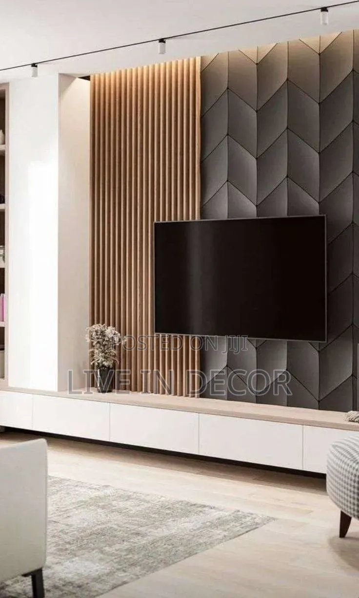 Lovely TV Wall and Console