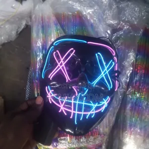 Glow in the Dark Halloween Party Masks