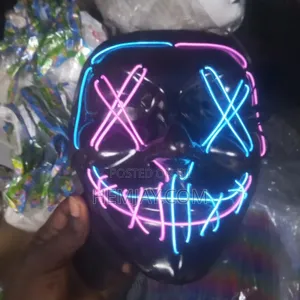 Glow in the Dark Halloween Party Masks
