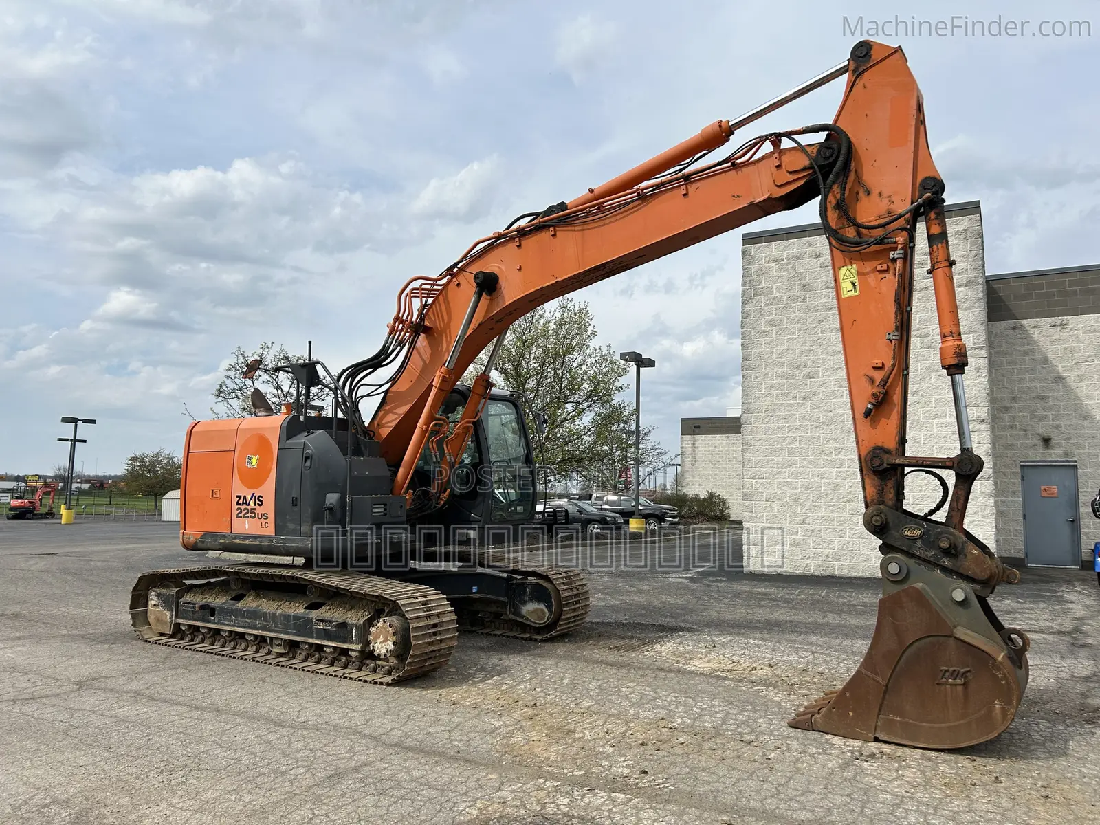 Good Condition Used Hitachi 225 Excavator