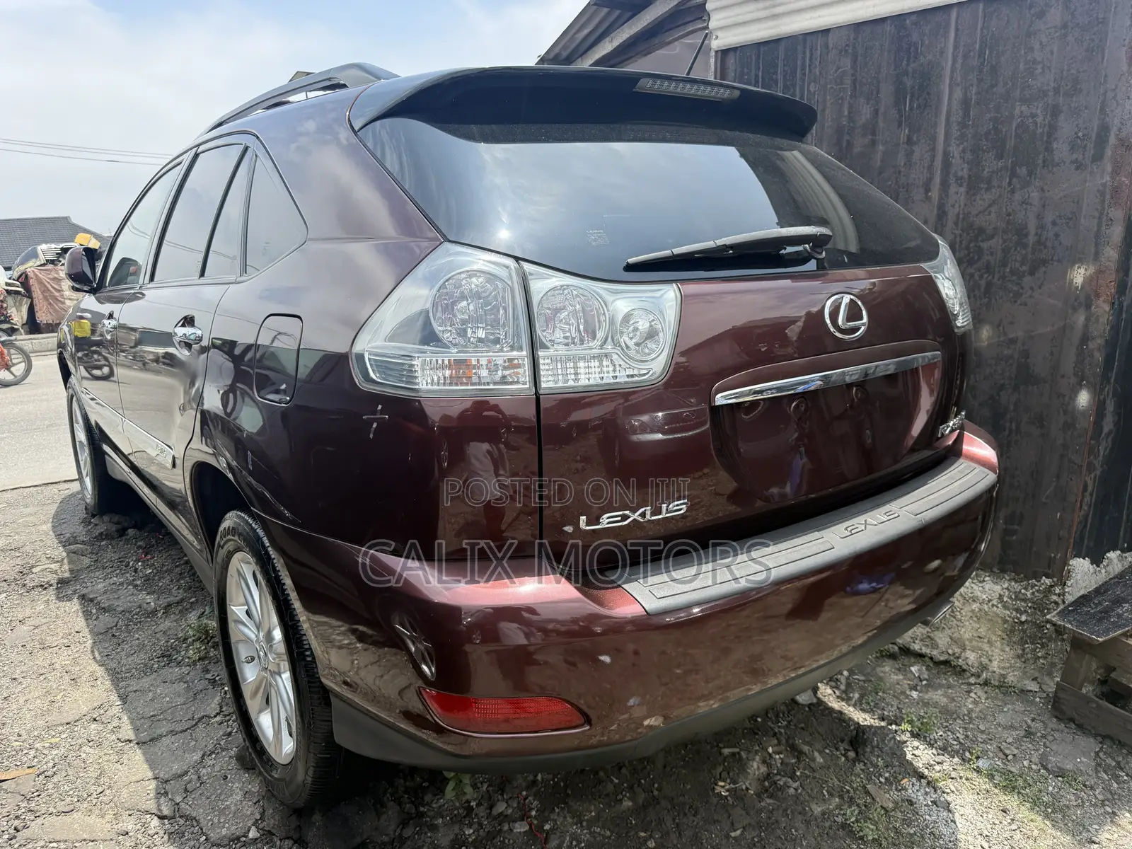 Lexus RX 2007 Burgundy