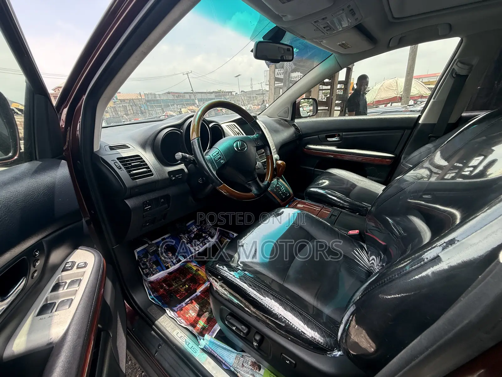 Lexus RX 2007 Burgundy