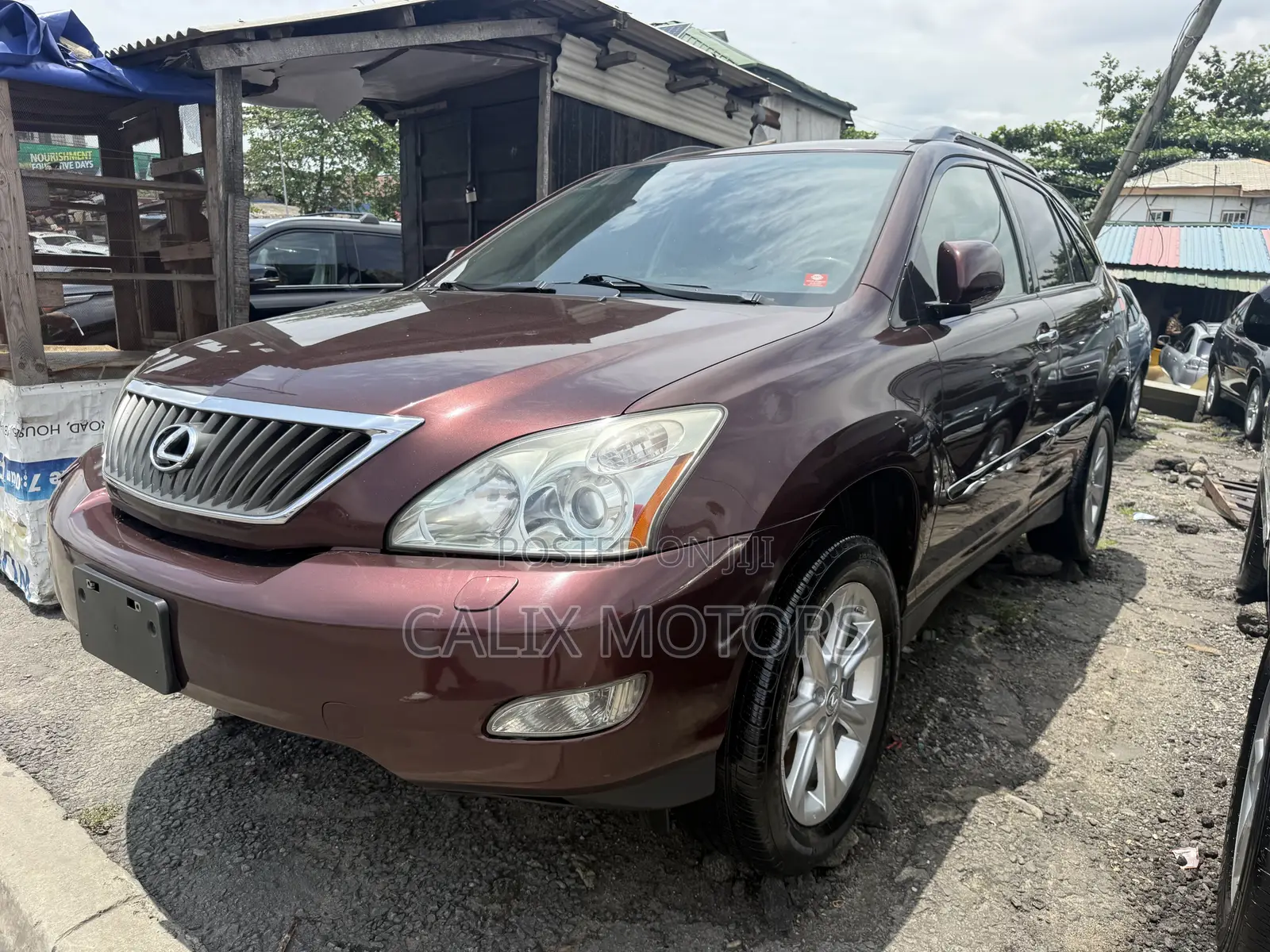 Lexus RX 2007 Burgundy