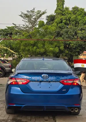 Toyota Camry SE (2.5L 4cyl 8A) 2019 Blue