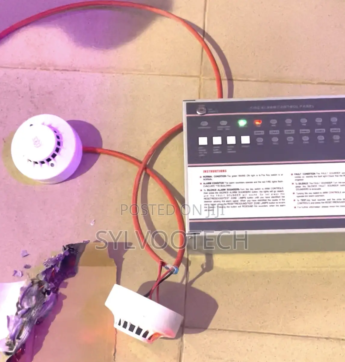 Installation of Fire Alarm System