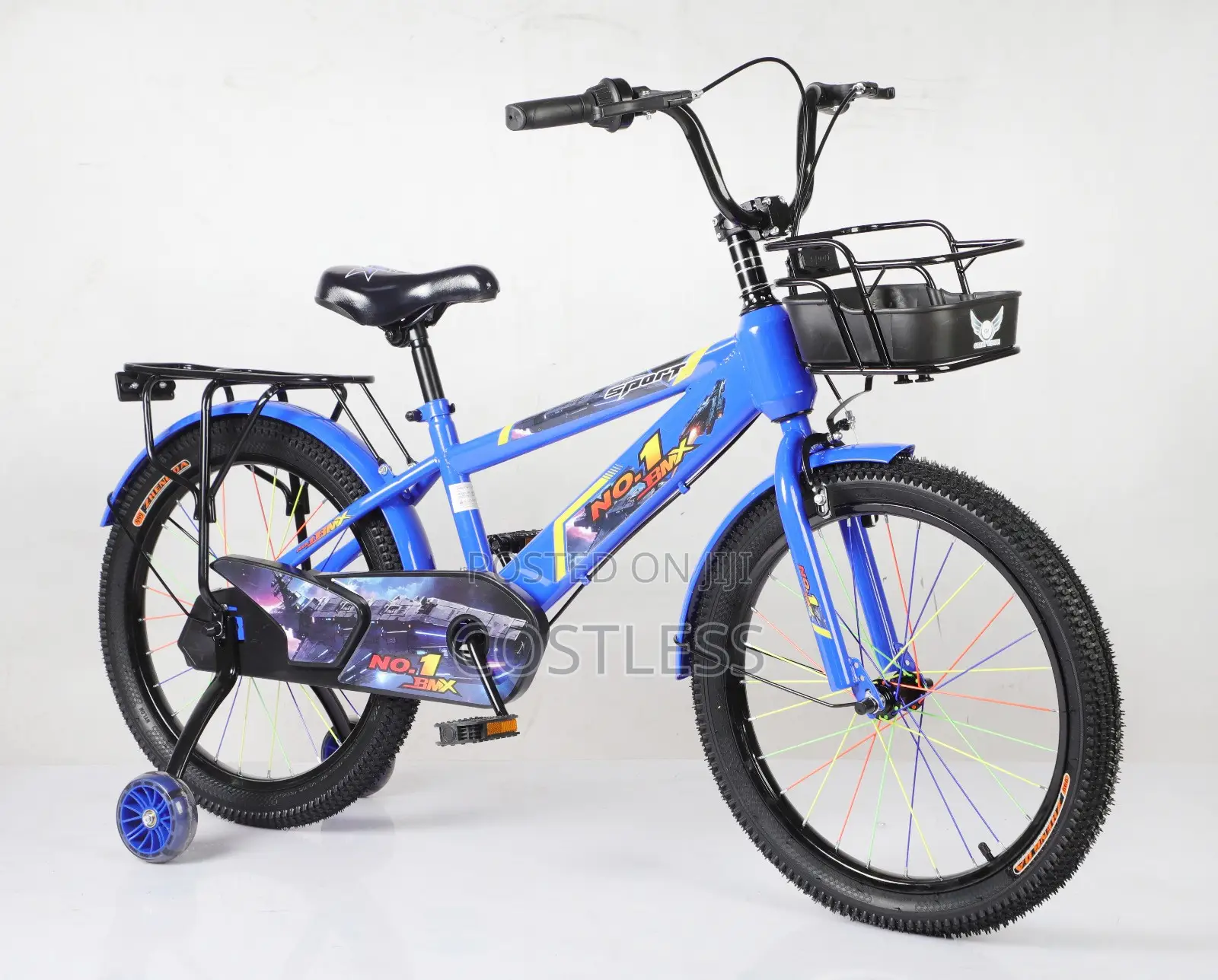 Size 20 No1 BMX Unique Bicycle With Extra Wheel