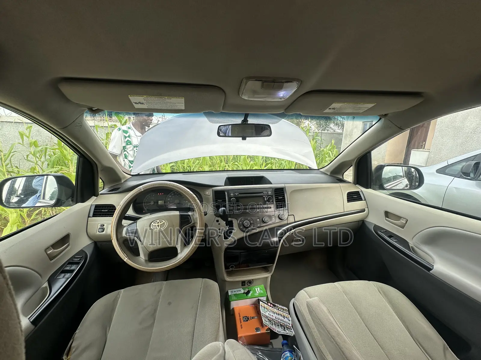 Toyota Sienna LE 8 Passenger 2012 Gray