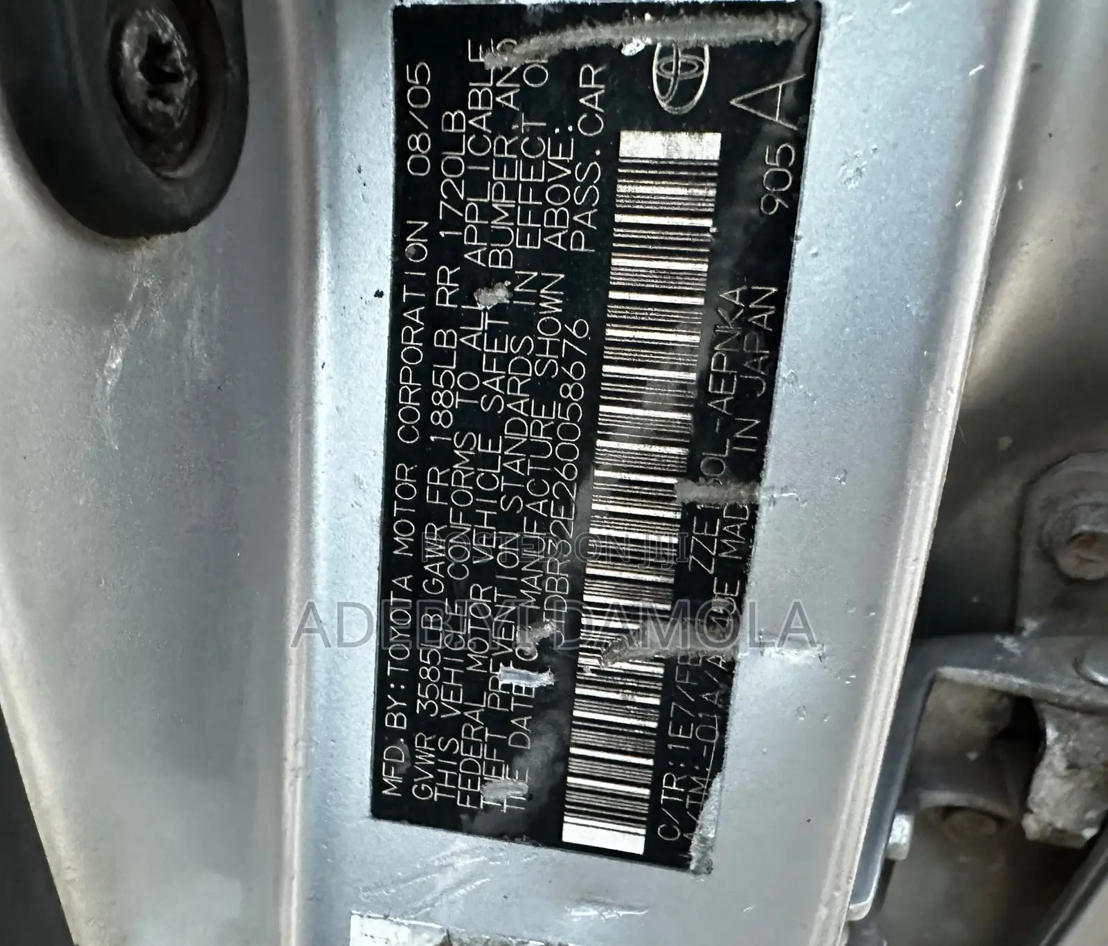 Toyota Corolla LE 2006 Silver