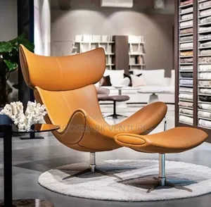 Accent Lounge Chair With Ottoman