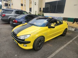 Peugeot 206 CC 2004 Yellow