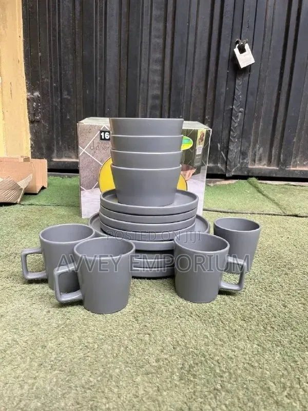 Grey Dinner Set 16pcs