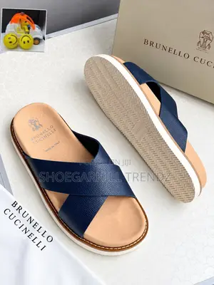 Premium Brunello Cucinelli Palm Slippers | Modern Comfort in 2 Styles