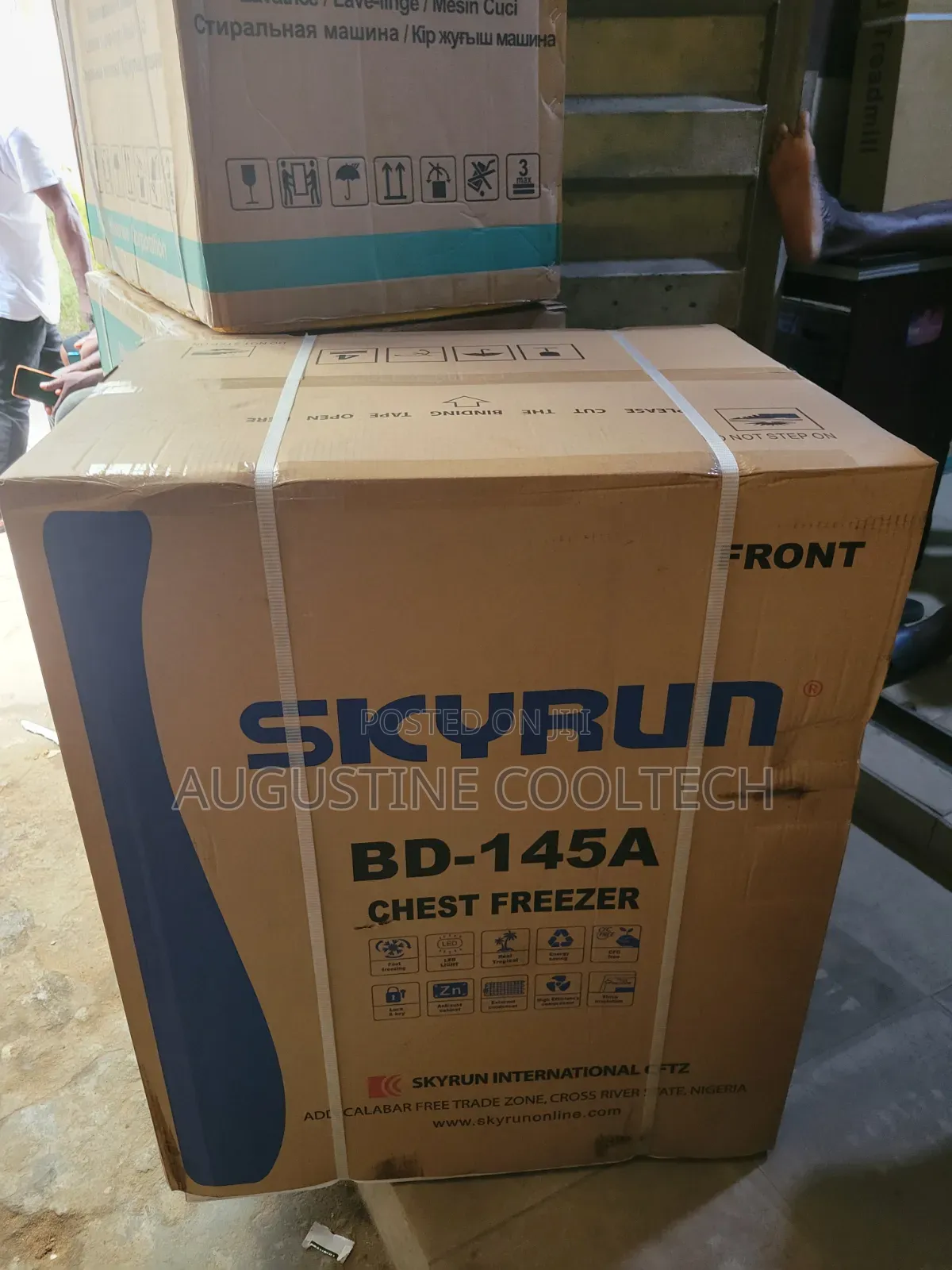 New Skyrun Freezer 145liters
