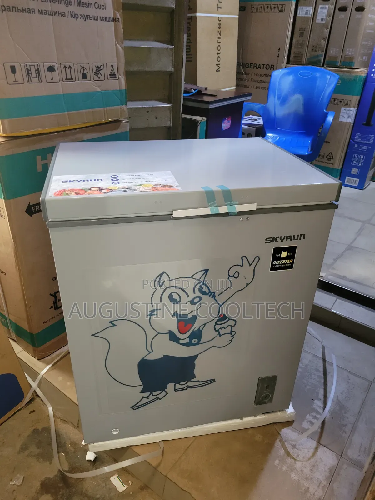 Skyrun Inverter Freezer 180ai