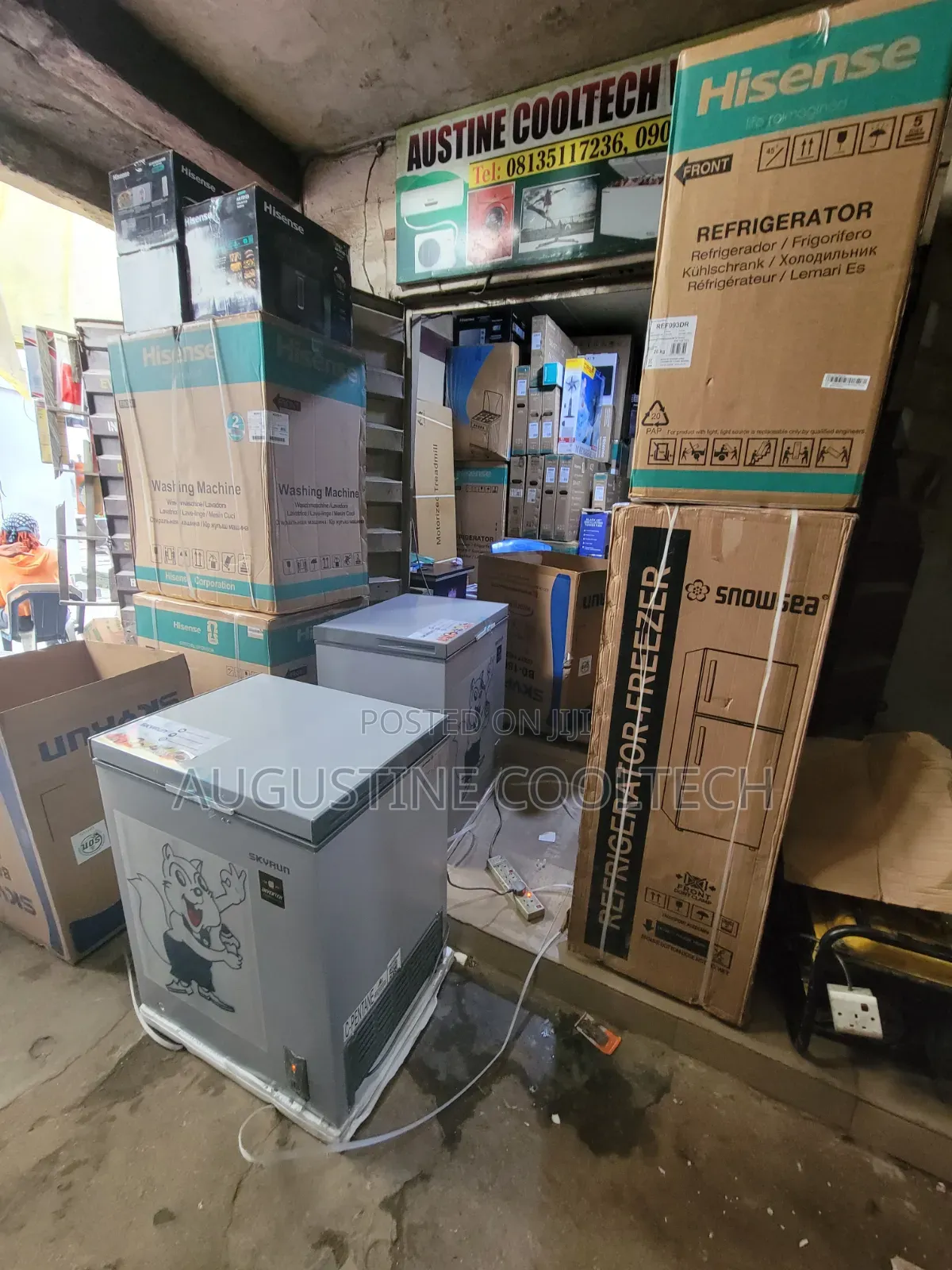 Skyrun Inverter Freezer 180ai