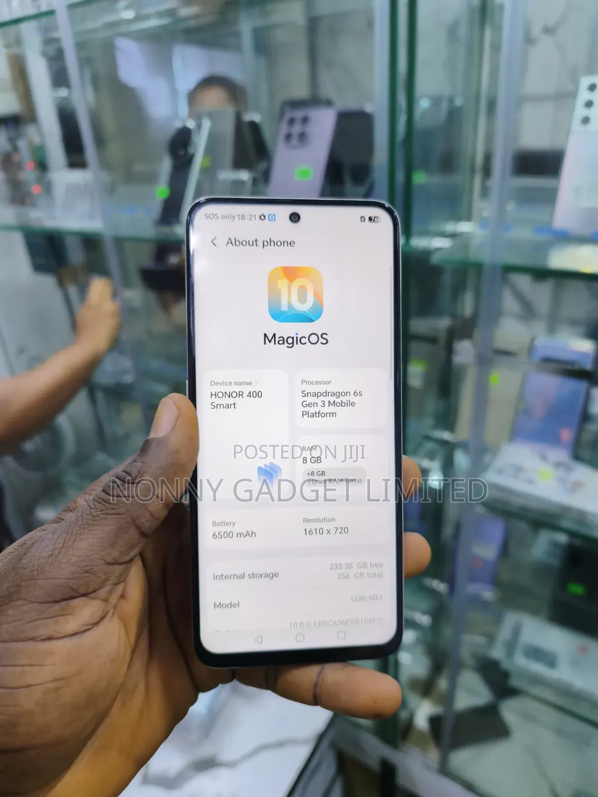 Honor 400 Lite 256 GB Gold